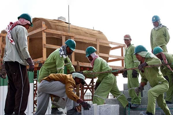 کارگران خارجی در قطر