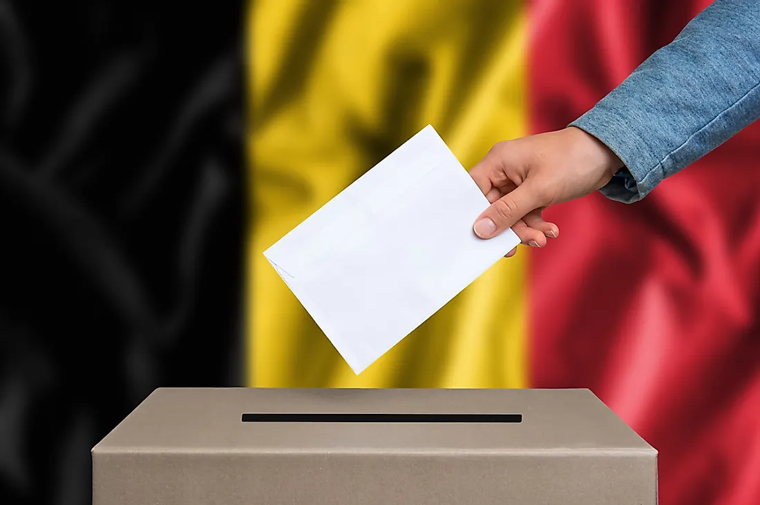 رای گیری اجباری در کشور بلژیک
