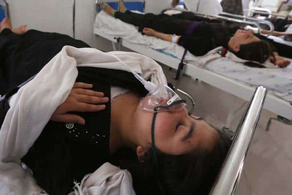 مسمومیت دختران در افغانستان