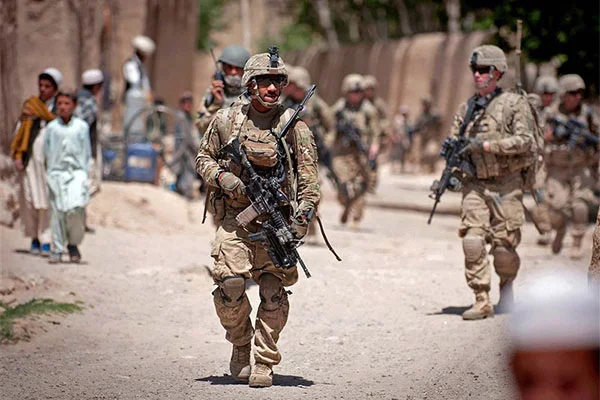 حضور نظامی امریکا رد افغانستان