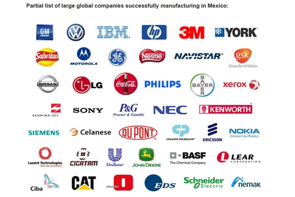 شرکت های امریکایی در مکزیک